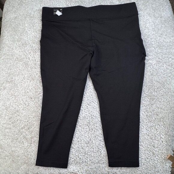 Torrid Slim Fix Pixie Pull On Ponte Pants Black 4X NEW - Picture 3 of 11